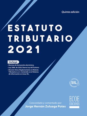 cover image of Estatuto tributario 2021